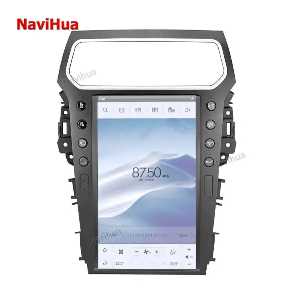 Android Car DVD Player Touch Screen Car Radio Para GPS Navigation for Tesla Style Ford Explorer 2013 2014 2015 2016