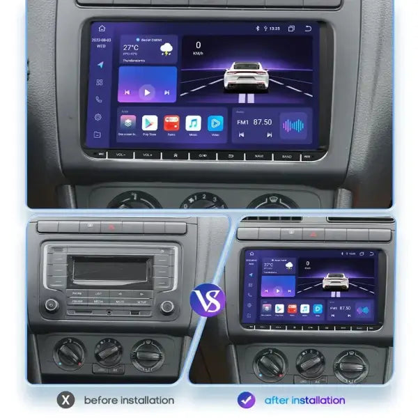 Android Car Multimedia for VW GOLF 5 POLO 6 PASSAT B6 CC Radio TOURAN SCIROCCO CADDY Jetta Amarok Skoda Auto Radio Audio Player