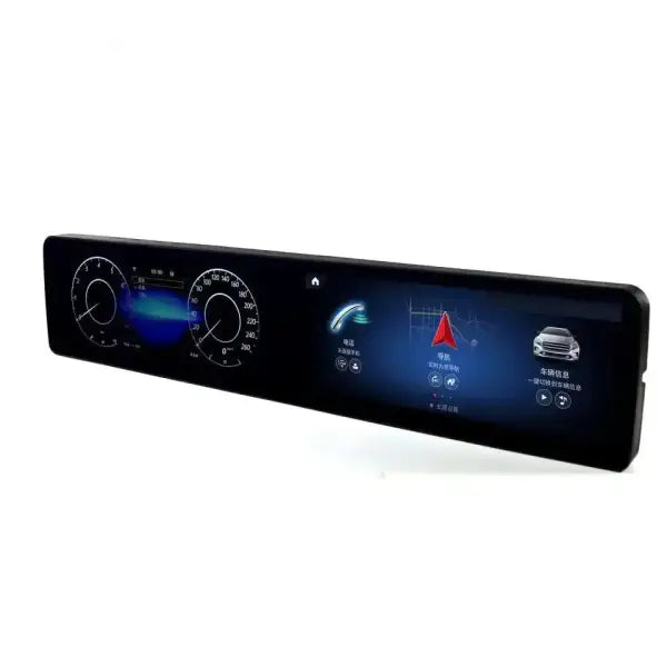 Android Car Radio Multimedia Stereo GPS Navigation Twin Screen Leather Edition for Mercedes Benz S Class W221