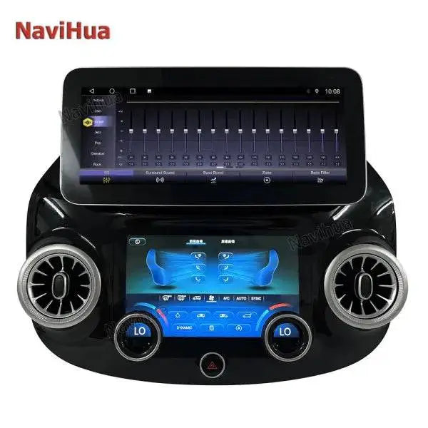 Android Car Radio with Touch AC Panel for Mercedes Benz