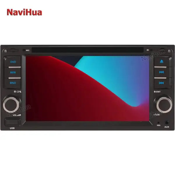 Android Car Radio Touch Screen 6.2 Inch Double Din Universal Car DVD Player 2 Din Auto Stereo Multimedia GPS Navigation