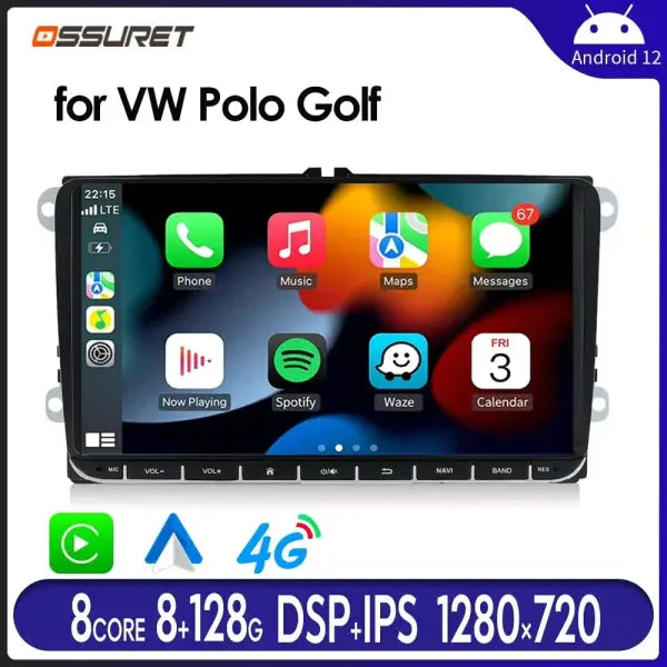 Android Car Radio for VW GOLF 5 POLO Sedan PASSAT B6 CC Radio TOURAN SCIROCCO CADDY Jetta Skoda Seat Car Multimedia Audio Player