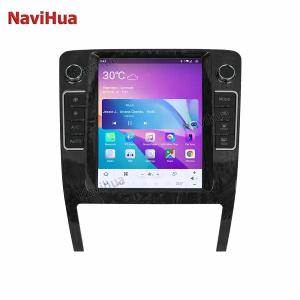 Android Car Stereo GPS Navigation Tesla Style Car DVD Player for Tesla Ekran Toyota Crown Touch Screen Wireless Carplay