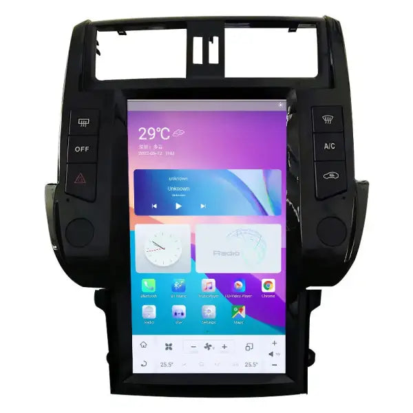 Android Car Stereo Radio Automotive IPS Touch Screen Multimedia GPS Navigation MP5 for Toyota Prado 2010-2013