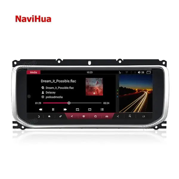 Android Car Video DVD Player 12.25 Inch Stereo Radio GPS Navigation System for Land Rover Evoque 2015-2018