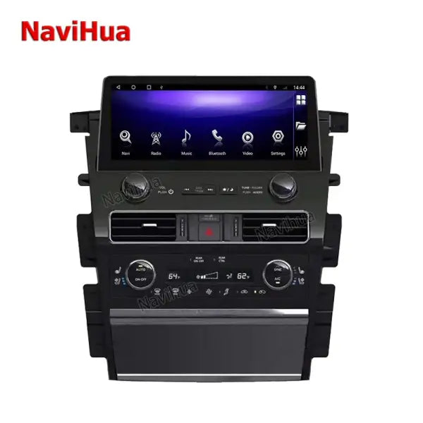 Android GPS Navigation 12.3 Inch Car DVD Multimedia Player Car Radio Stereo for Nissan Patrol Infiniti Qx80 2015 2022