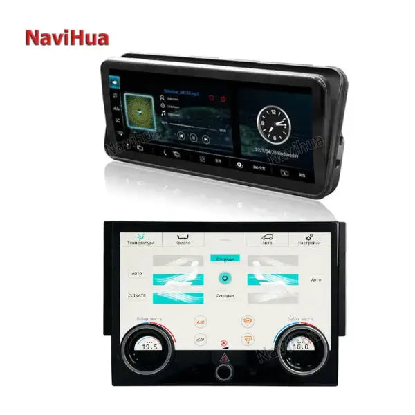 Android GPS Navigation AC Control Panel with Carplay Steering Wheel Button Window Lifter Switch for Land Rover Sport 2013-2017