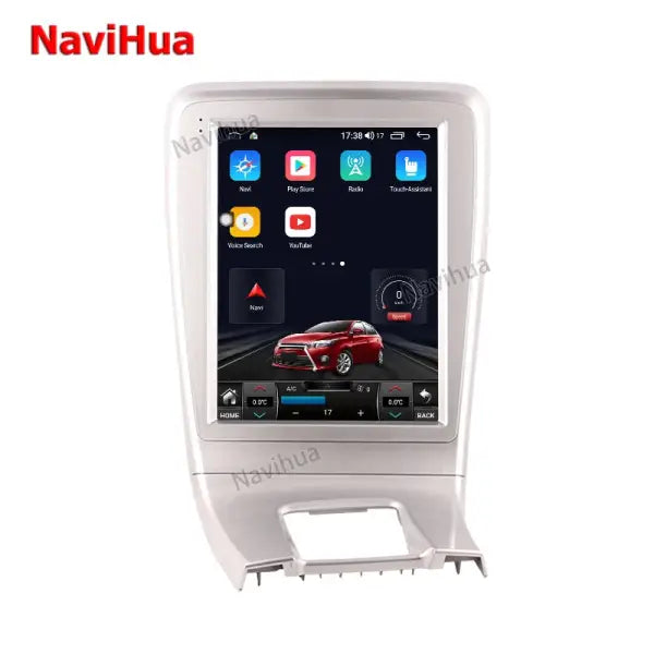 Android GPS Navigation Multimedia Player Stereo Head Unit Touch Screen Car Radio for Tesla Style Volvo S60 V60 2011-2017