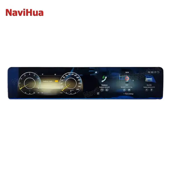 Android Screen with Digital Cluster for Mercedes Benz S Class W221 12.3 Inch LCD Display Carplay Android Auto Car Radio