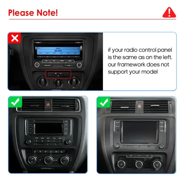 Android Screen for Volkswagen VW Jetta 6 2011 - 2018 Stereo Car Radio Video Players Wireless Carplay 2 Din GPS DSP 7862