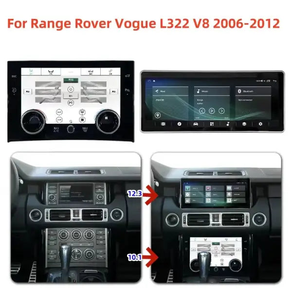 Android System 8 Core Car Radio for Land Rover Range Rover