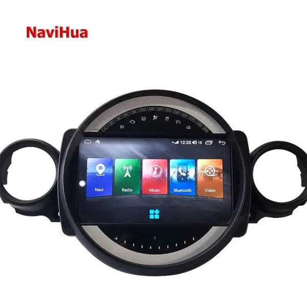 Android Touch Screen Car Video Dvd Player Stereo Radio Wifi Gps Navigation System for BMW MINI 2007-2014