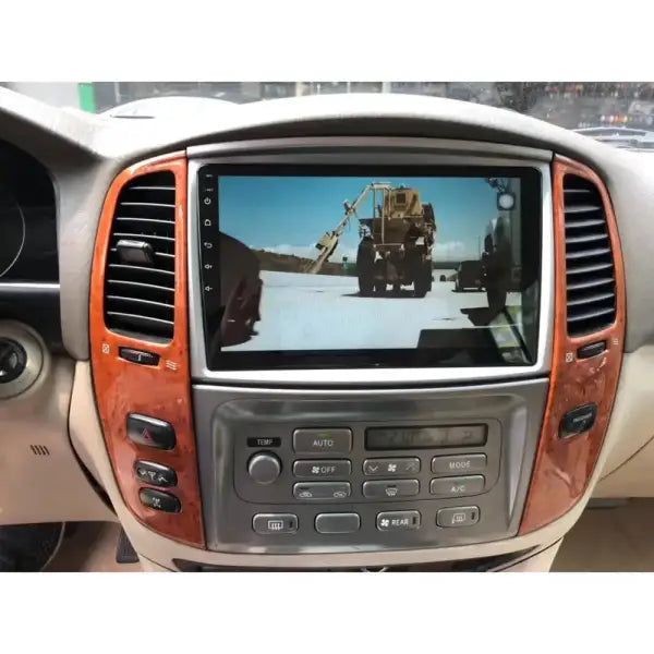 Android Touch Screen GPS Navigation Car DVD Radio Player for Toyota Land Cruiser 100 LC100 for Lexus LX470 2005-2007