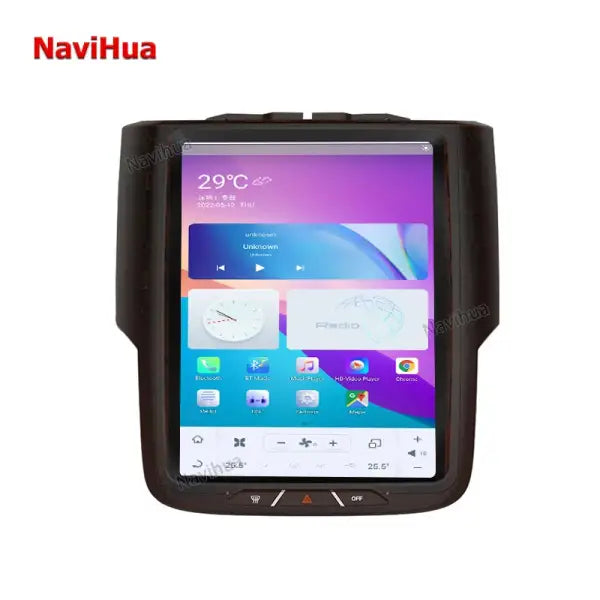 Android Touch Screen Multimedia Audio System Car Video GPS Car Stereo DVD Player Car Radio for Tesla Style Dodge Ram