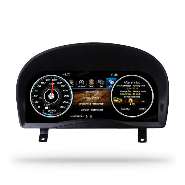 Android Upgrades Car LCD Instrument Cluster Digital Speedometers Dashboard for 20 Serie Toyota Vellfire for Alphard 2008