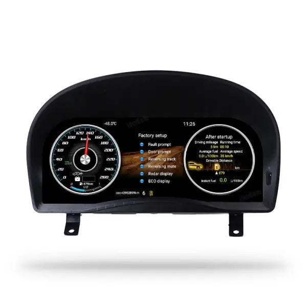 Android Upgrades Car LCD Instrument Cluster Digital Speedometers Dashboard for 20 Serie Toyota Vellfire for Alphard 2008