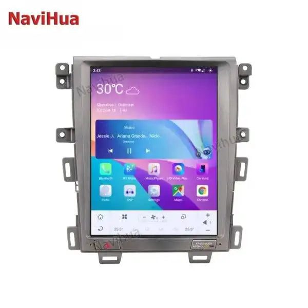 Android Vertical Screen 12.1Inch Car GPS Navigation Car