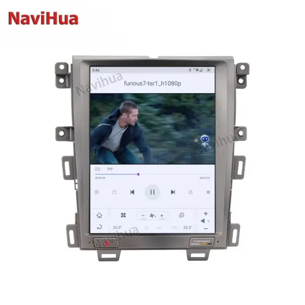 Android Vertical Screen 12.1Inch Car GPS Navigation Car Stereo Radio Multimedia DVD Player for Ford EDGE 2010-2014