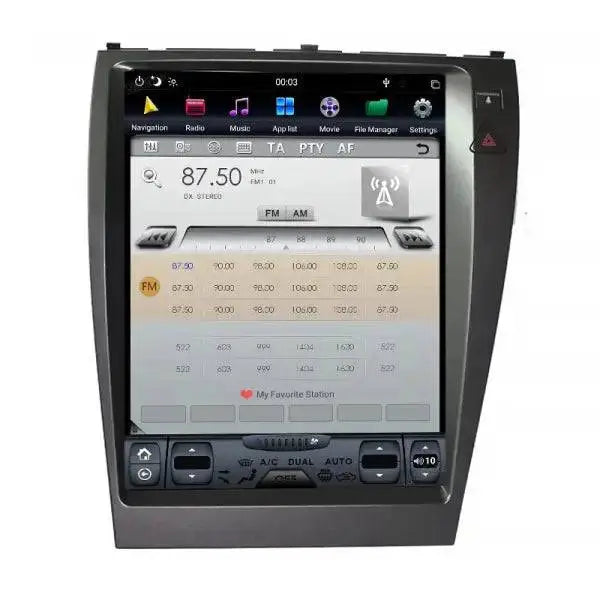 Android Vertical Screen Car DVD Player Car Stereo Auto