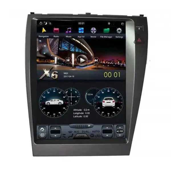 Android Vertical Screen Car DVD Player Car Stereo Auto