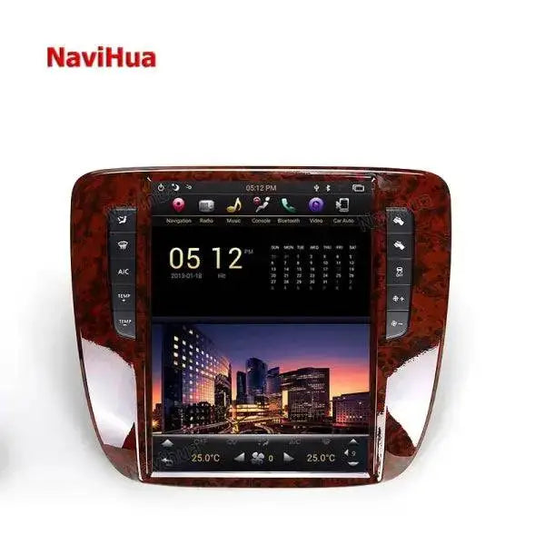 Android Vertical Screen Car Radio Video DVD Player GPS