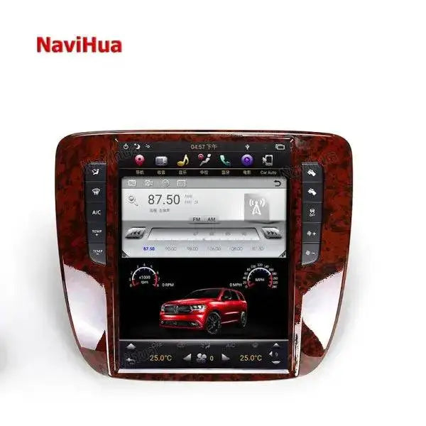 Android Vertical Screen Car Radio Video DVD Player GPS