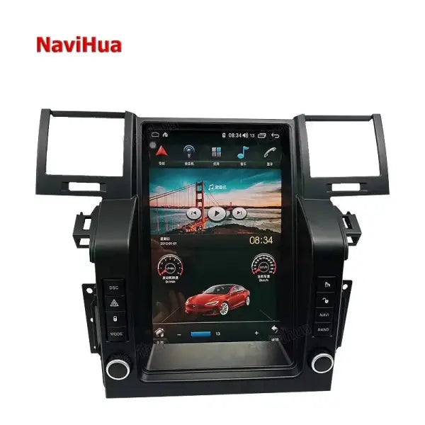 Android Vertical Screen Car Video Dvd Player Gps Navigation System Stereo Radio for Land Rover Range Rover Sport Edition 2005-09