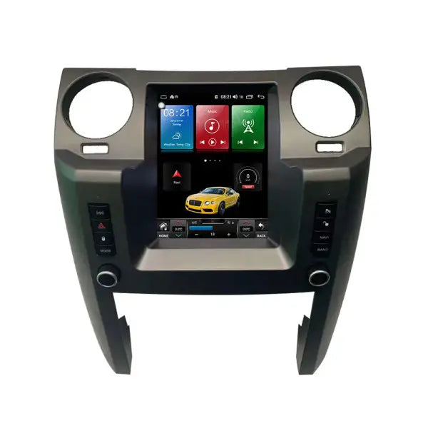 Android Vertical Screen Car Video DVD Player Stereo Radio GPS Navigation System for Land Rover Discovery 3 2004-2011
