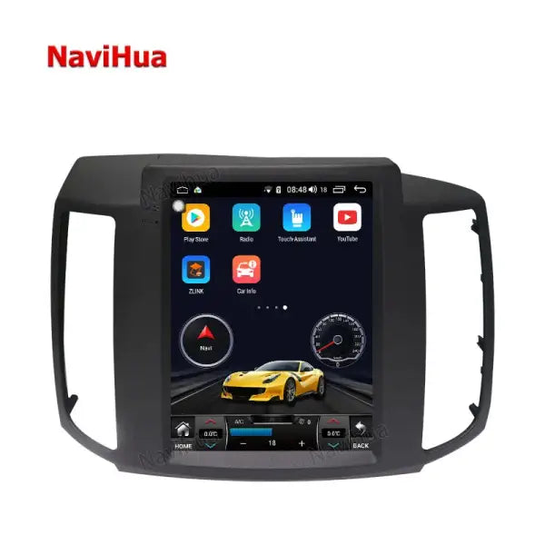 Android Vertical Screen Car Video Dvd Player Stereo Radio Gps Navigation System for Nissan Maxima 2009-2012