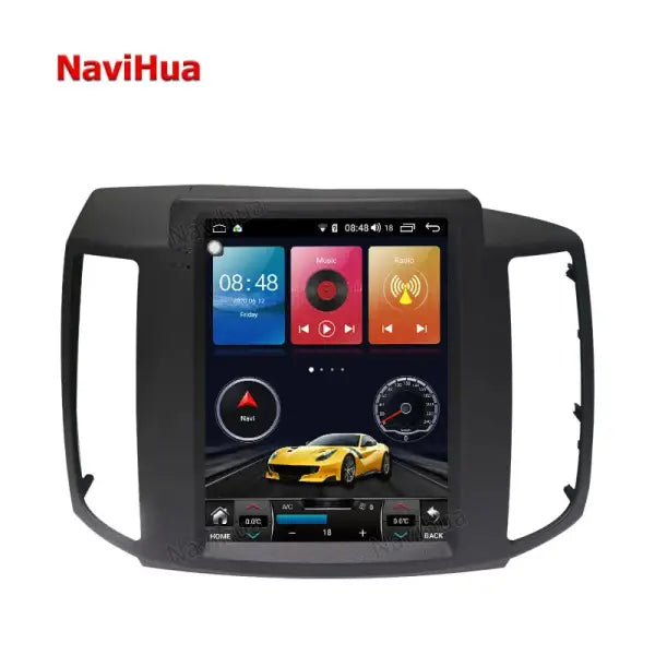 Android Vertical Screen Car Video Dvd Player Stereo Radio Gps Navigation System for Nissan Maxima 2009-2012