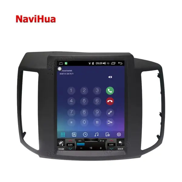 Android Vertical Screen Car Video Dvd Player Stereo Radio Gps Navigation System for Nissan Maxima 2009-2012