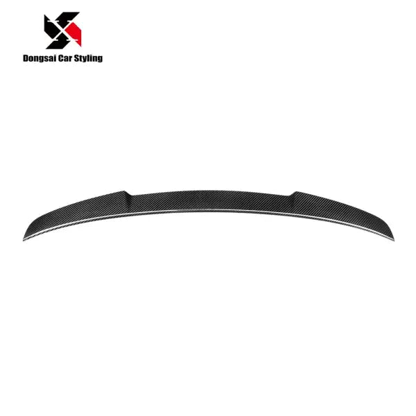 For Audi A3 S3 RS3 8V Add V Style Dry Carbon Fiber Tail Wing Rear Trunk Spoiler Boot Lip Ducktail 2020+