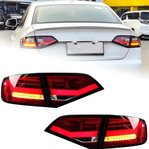 Audi A4 B8 LED Tail Light 2009-2012 A4L Rear Fog Brake Turn Signal Reverese Rear Lamp Automotive