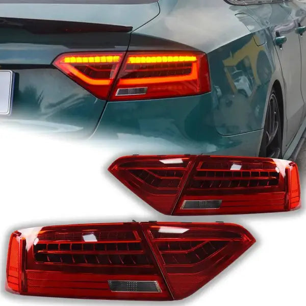 Audi A5 Tail lamp light 2008-2016 A5 Tail Light LED DRL Dynamic Signal ...