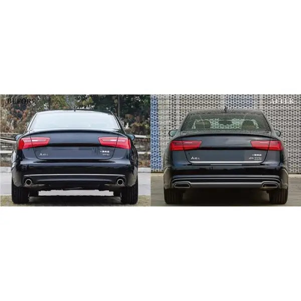 Audi A6 2012 Upgrade Facelift Convert To 2018 Bumper