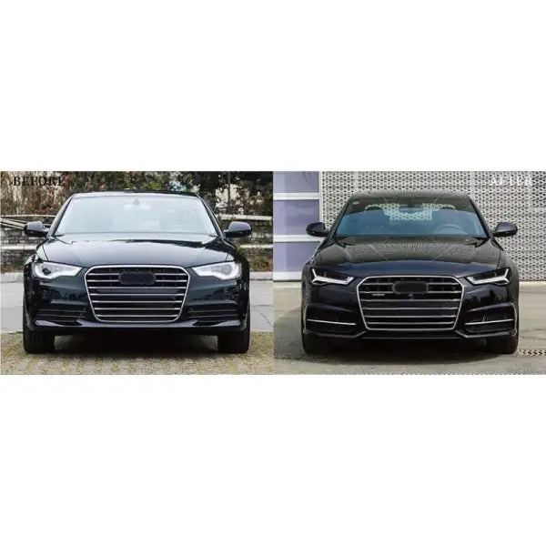 Audi A6 2012 Upgrade Facelift Convert To 2018 Bumper