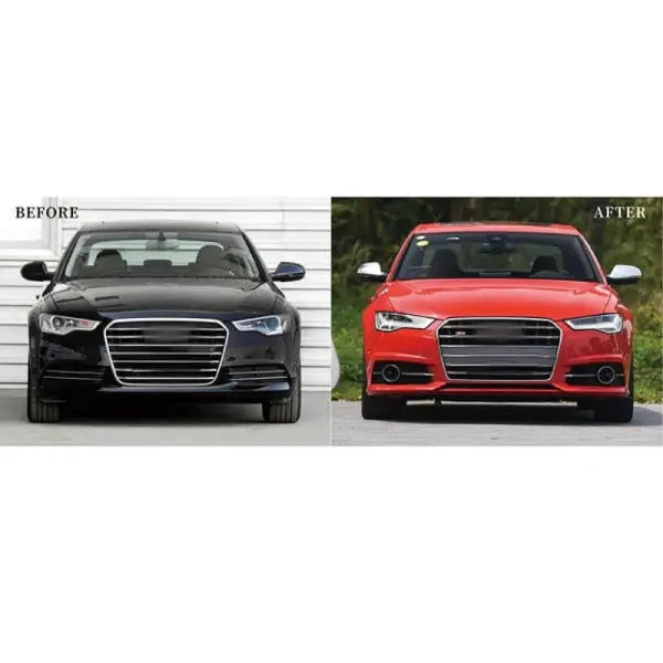 Audi A6 2012 Upgrade Facelift Convert To 2018 S6 Bumper