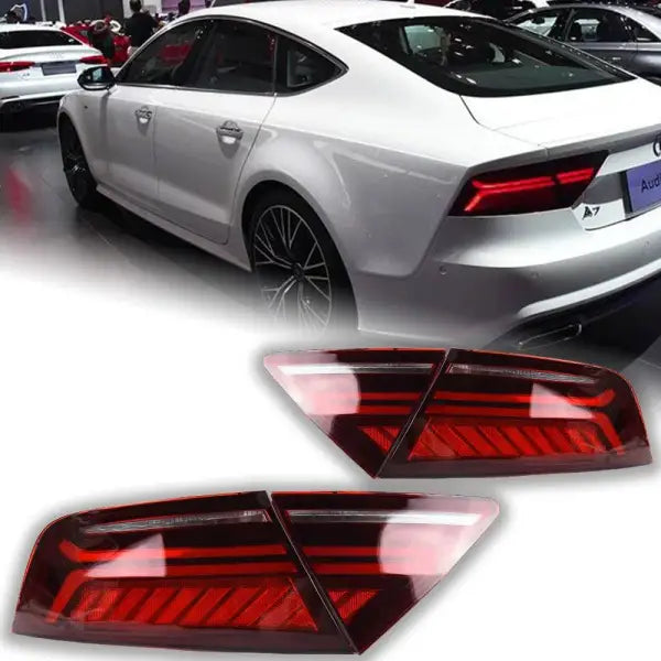 Audi A7 Tail Lights 2011-2018 RS7 LED Tail Light Rear lamp