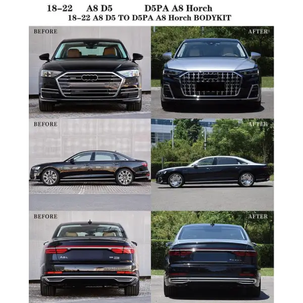 Audi A8 2018 Upgrade Facelift Convert To 2022 Df Horch
