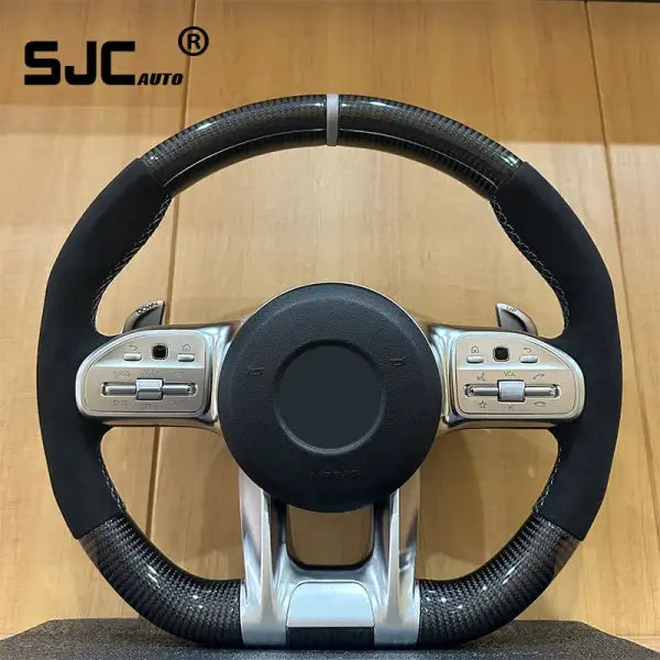 Auto for Benz Carbon Fiber Steering Wheel C190 W117 W166 W177 W204 W205 W213 W216 W217 W218 W222 W253 W257 W463 High-Quality