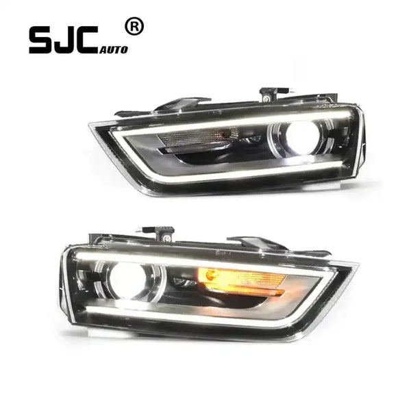 Auto Car Head Light Suitable for 13-16 Audi Q3 Headlight Assembly Upgrade New LED Daytime Running Lights Head Lights