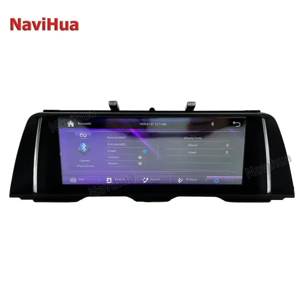 Auto Radio Linux System for BMW 5 Series F10 F11 Carplay & Android Auto GPS WIFI Hifi Audio FM RDS Support AHD Camera