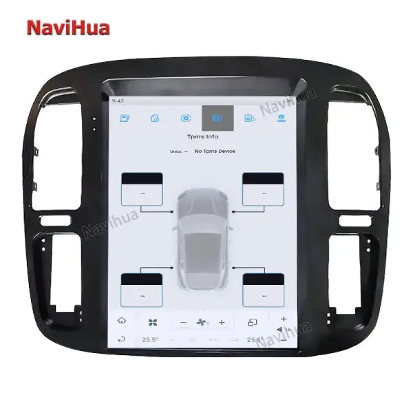 Auto Stereo Video Multimedia GPS Navigation 12.1 Inch Touch Screen Android Car Radio for Toyota Land Cruiser LC100 1998