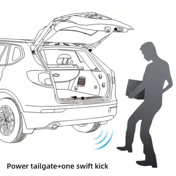 Automobile Power Tailgate Lift Kit Rear Door Lift Electric