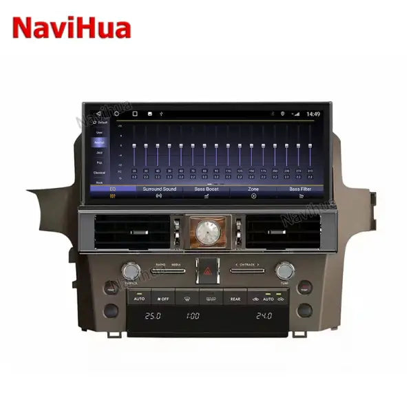 Automotive Car Stereo Radio Multimedia DVD Player GPS Navigation Touch Screen Android 10 for Lexus GX460 GX400