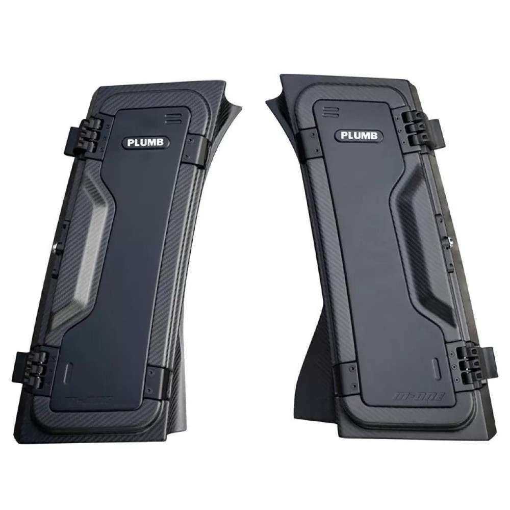 Car Craft Compatible With Range Land Rover Defender 2020-2025 Plumb M-one Side Mounted Tool Equipment Box Carrier Plumb-007 - CAR CRAFT INDIA