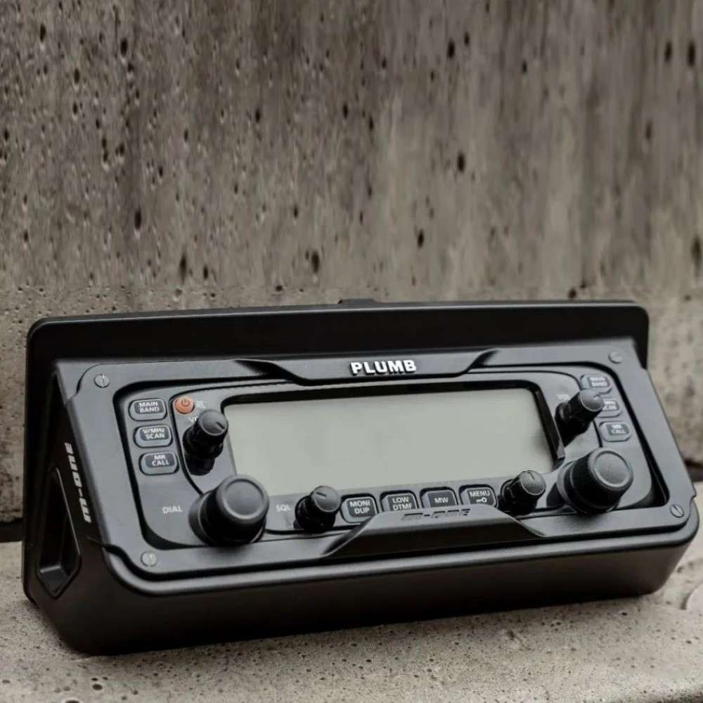 Car Craft Compatible With Range Land Rover Defender 2020-2025 90/ 110 Plumb M-one Series Radio Control Box Gray Plumb-002 - CAR CRAFT INDIA