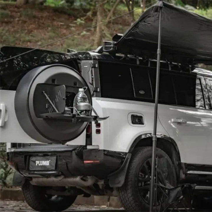 Car Craft Compatible With Range Land Rover Defender 2020-2025 Plumb M-one Spare Tire Cover Integration Kit Plumb-010 - CAR CRAFT INDIA