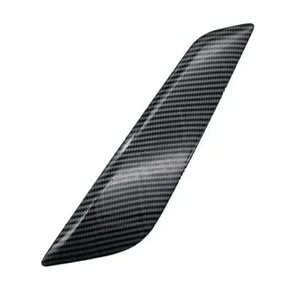 Car Craft Compatible With Bmw 5 Series G30 F90 2017-2024 Side Fender Decorative Bright Electroplated Strip Trim 51137349594-tx Right Carbon Fiber Look CC-8103 - CAR CRAFT INDIA