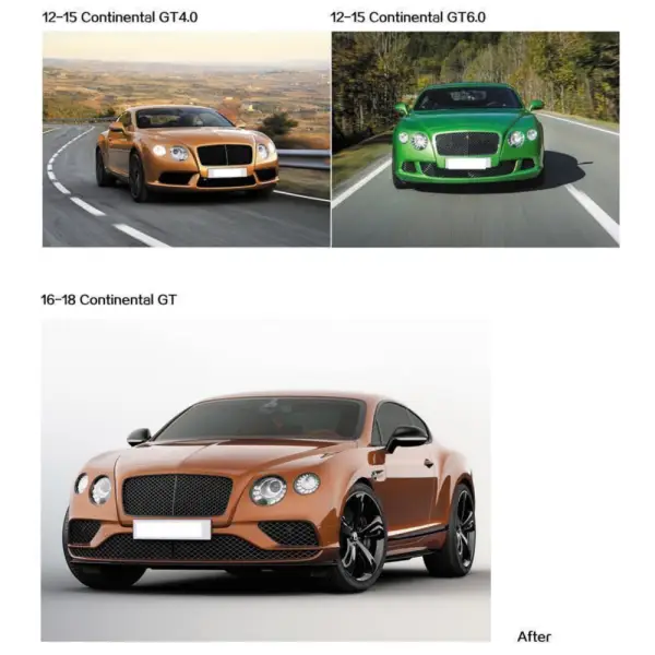 BENTLEY CONTINENTAL GT 2012-2015 UPGRDE FACELIF